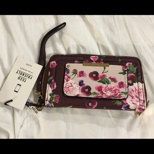 ALDO Floral Print Wristlet
